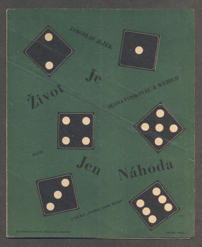 Zelenka - JEŽEK; JAROSLAV: ŽIVOT JE JEN NÁHODA. - 1932.