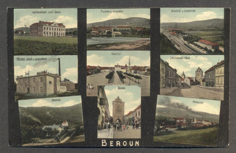 BEROUN. - Pohlednice. Dopisnice.