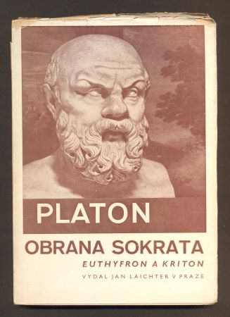 PLATON: EUTHYFRON, OBRANA SOKRATA, KRITON. - 1942. Laichterova Filosofická knihovna. /filosofie/