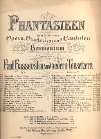 PHANTASIEEN - Die Matthäus-Passion, Oratorium von J. S. Bach.