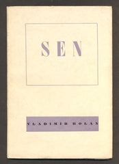 HOLAN, VLADIMÍR: SEN. - 1939. 1. vyd. s podpisem autora.
