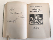 SCHWOB, MARCEL: SMYŠLENÉ ŽIVOTY / POE, EDGAR ALLAN: DÉMON PERVERSITY / POPE, ALEXANDER: ULOUPENÁ KADEŘ. 1909; 1911; 1917. KDA.