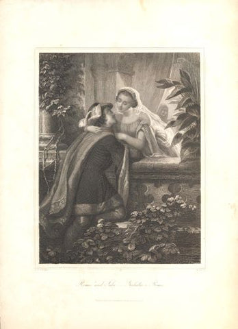 ROMEO UND JULIE - ocelorytina, ca. 1856.