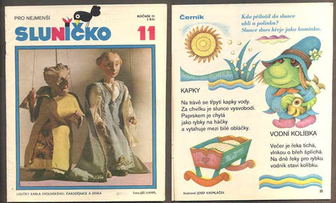 SLUNÍČKO - Měsíčník pro nejmenší. - 1978. Ročník 11., č. 11.