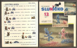 SLUNÍČKO - Měsíčník pro nejmenší. - 1979. Ročník 12., č. 12.