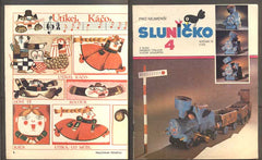 SLUNÍČKO - Měsíčník pro nejmenší. - 1978. Ročník 12., č. 4.