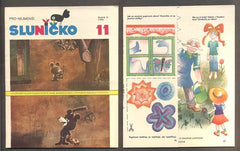 SLUNÍČKO - Měsíčník pro nejmenší. - 1980. Ročník 13., č. 11.