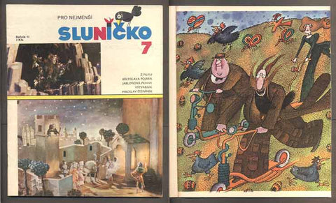 SLUNÍČKO - Měsíčník pro nejmenší. - 1980. Ročník 13., č. 7.