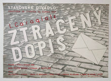 Ion Luca Caragiale. Ztracený dopis. 1937.