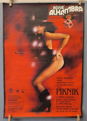 REVUE ALHAMBRA. Praha, Václavské nám., kol. 1985.