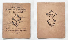 A přece! Výstava několika tvrdošíjných. Moderní obrazy, kresby, grafika ve Weinertově uměl. a aukční síni, Praha, Příkopy 15, 1918.
