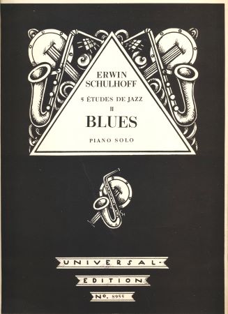 SCHULHOFF, ERWIN: 5 ÉTUDES DE JAZZ. - 1927.