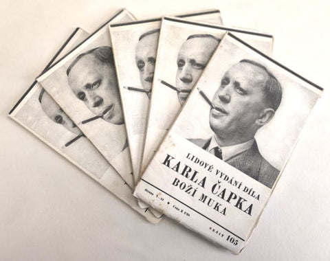 ČAPEK, KAREL: BOŽÍ MUKA. - 1941. Spisy bratří Čapků sv. III. Sešitové vyd.