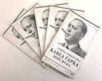 ČAPEK, KAREL: BOŽÍ MUKA. - 1941. Spisy bratří Čapků sv. III. Sešitové vyd.