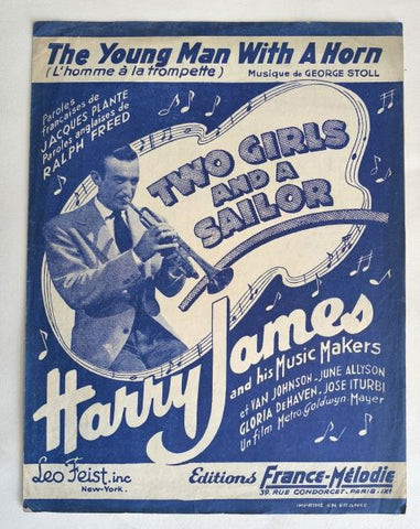 L'HOMME Á LA TROMPETTE (THE YOUNG MAN WITH A HORN). - 1944.