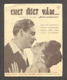 JAN PIVEC; ZITA KABÁTOVÁ - MUŽI NESTÁRNOU - "CHCI ŘÍCI VÁM". - 1942.