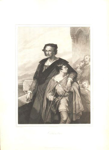 COLUMBUS -  ocelorytina , ca. 1856.
