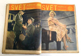 SVĚT VE FILMU A OBRAZECH. Roč. II. 1933; Roč,. III. 1934.