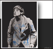 Dimitri (clown) - originální fotografie s věnováním, kresbou a podpisem (1969).