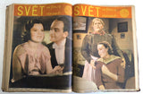 SVĚT VE FILMU A OBRAZECH. Roč. II. 1933; Roč,. III. 1934.