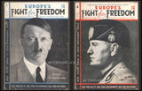 Europe's Fight for Freedom. Edited by Sir John Hammerton. 12 sešitů. - 1938/39.