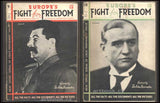 Europe's Fight for Freedom. Edited by Sir John Hammerton. 12 sešitů. - 1938/39.