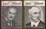 Europe's Fight for Freedom. Edited by Sir John Hammerton. 12 sešitů. - 1938/39.