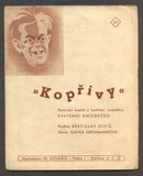 Ferenc Futurista - SVATEBNÍ HNÍZDEČKO "KOPŘIVY". - 1941.