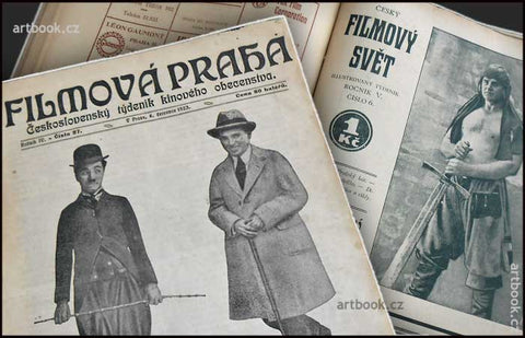 Filmová Praha. 1923. + Český Filmový Svět. 1927.