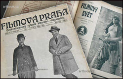 Filmová Praha. 1923. + Český Filmový Svět. 1927.
