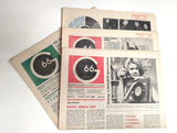 G 66 - NOVINY ZE SVĚTA HUDBY A ZVUKU. 1966. 2. ročník. 1966. 12 čísel.
