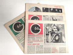 G 66 - NOVINY ZE SVĚTA HUDBY A ZVUKU. 1966. 2. ročník. 1966. 12 čísel.