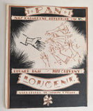 BASS, EDUARD; ČERVENÝ, JIŘÍ: LOUČENÍ. - 1921. Kabaretní reperoir č. 15.