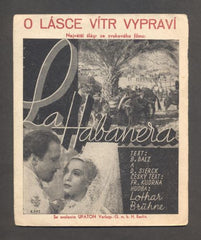ZARAH LEANDER; FERDINAND MARIAN - "LA HABANERA" - 1937.