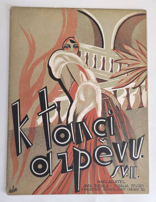 K TANCI A ZPĚVU sv. II. - 1932.
