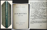 KOTĚRA; JAN. 1871-1923.  CI. výstava S.V.U. Mánes; Obecní dům, leden 1926.