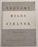 NEZNÁMÝ MILOŠ JIRÁNEK (1875 - 1911). - Topičův salon, 1946.