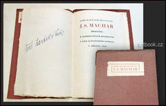 Karásek ze Lvovic, Jiří: J. S. Machar. - 1934. Přednáška k sedmdesátinám básníkovým.