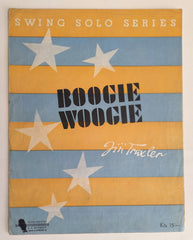 TRAXLER, JIŘÍ: BOOGIE - WOOGIE. - SWING SOLO SERIES.