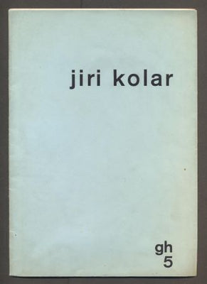Kolář - JIRI KOLAR. Galerie h. 1966.