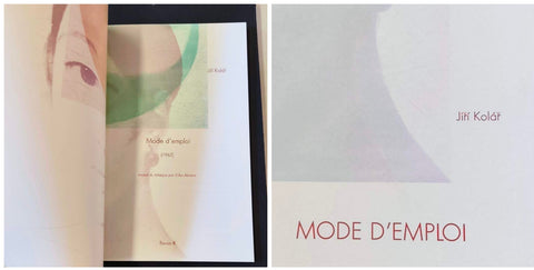 Jiří Kolář. Mode d'emploi. (1965) - Revue K, 1988.