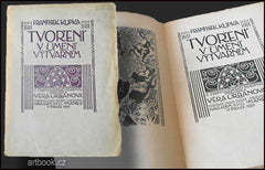 KUPKA; FRANTIŠEK: TVOŘENÍ V UMĚNÍ VÝTVARNÉM. - 1923. 1. vyd.