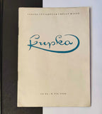 FRANTIŠEK KUPKA. Katalog výstavy. Mánes, 14. XI. - 8. XII. 1946.