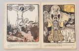 Kupka - RELIGIONS. L'ASSIETTE AU BEURRE. N° 162. 1904. Barevné litografie FRANTIŠEK KUPKA.