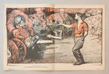 Kupka - LA PAIX. L'ASSIETTE AU BEURRE. N° 177. 1904. Barevné litografie FRANTIŠEK KUPKA.
