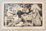 Kupka - RELIGIONS. L'ASSIETTE AU BEURRE. N° 162. 1904. Barevné litografie FRANTIŠEK KUPKA.