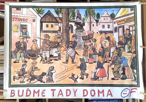 Lada - BUĎME TADY DOMA OF. Občanské fórum. 1990.