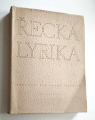 ŘECKÁ LYRIKA. - 1945.
