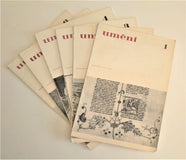 UMĚNÍ. Ročník XXII., č. 1 - 6 komplet. / 1974.