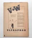 VOSKOVEC A WERICH: PĚST NA OKO. - 1947. Divadelní program.